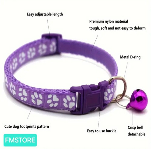 Collare collarino viola - collare,