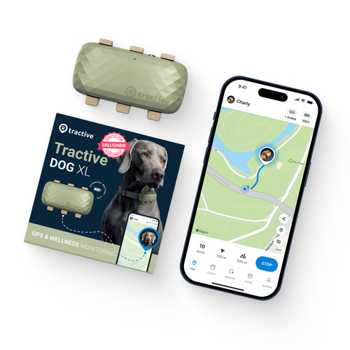 Tractive dog gps per cani - dog,
