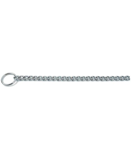 Collare con catena strozzo - con,