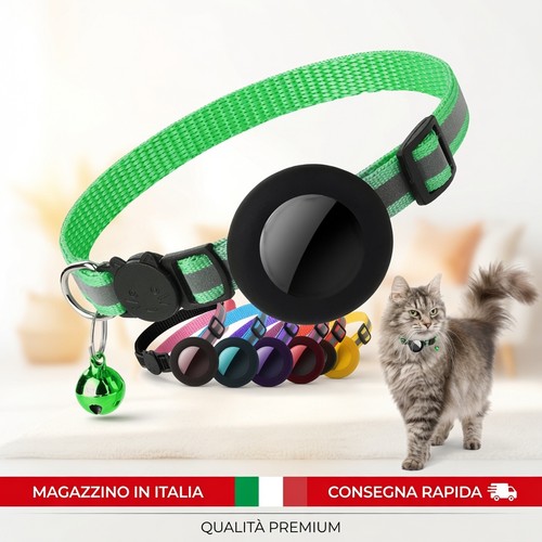 Collare gatto airtag - collare,